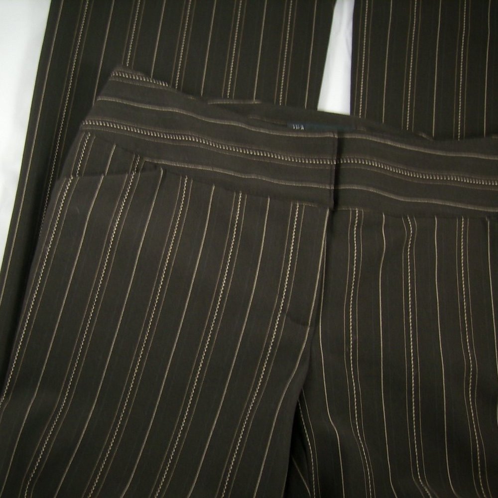 INC International Concepts Brown Stripe Pants